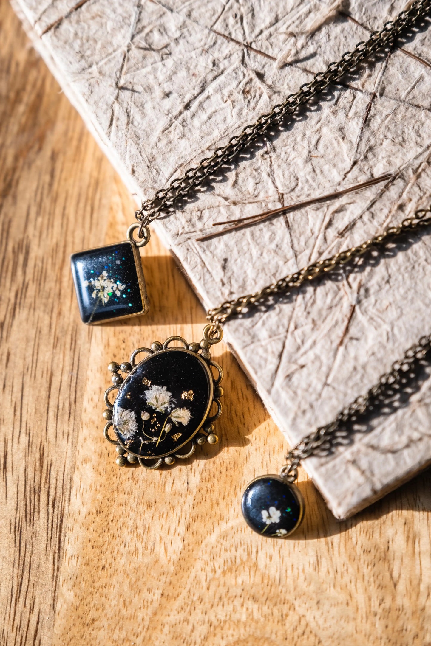 Antique Bloom Necklace - Victorian Horizon