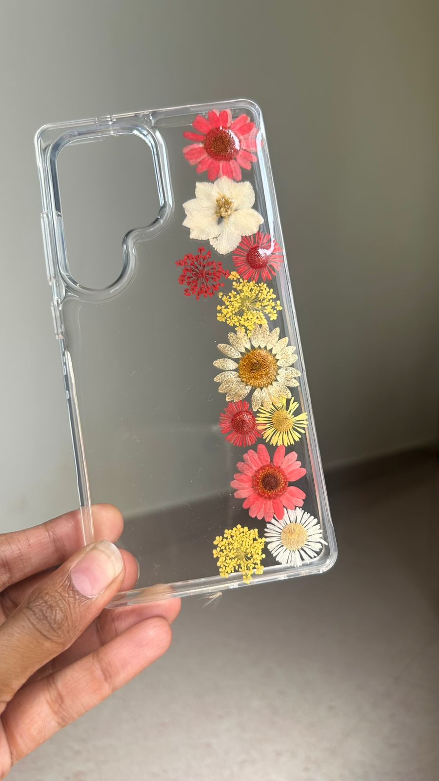 FloralGuard Mobile Cover