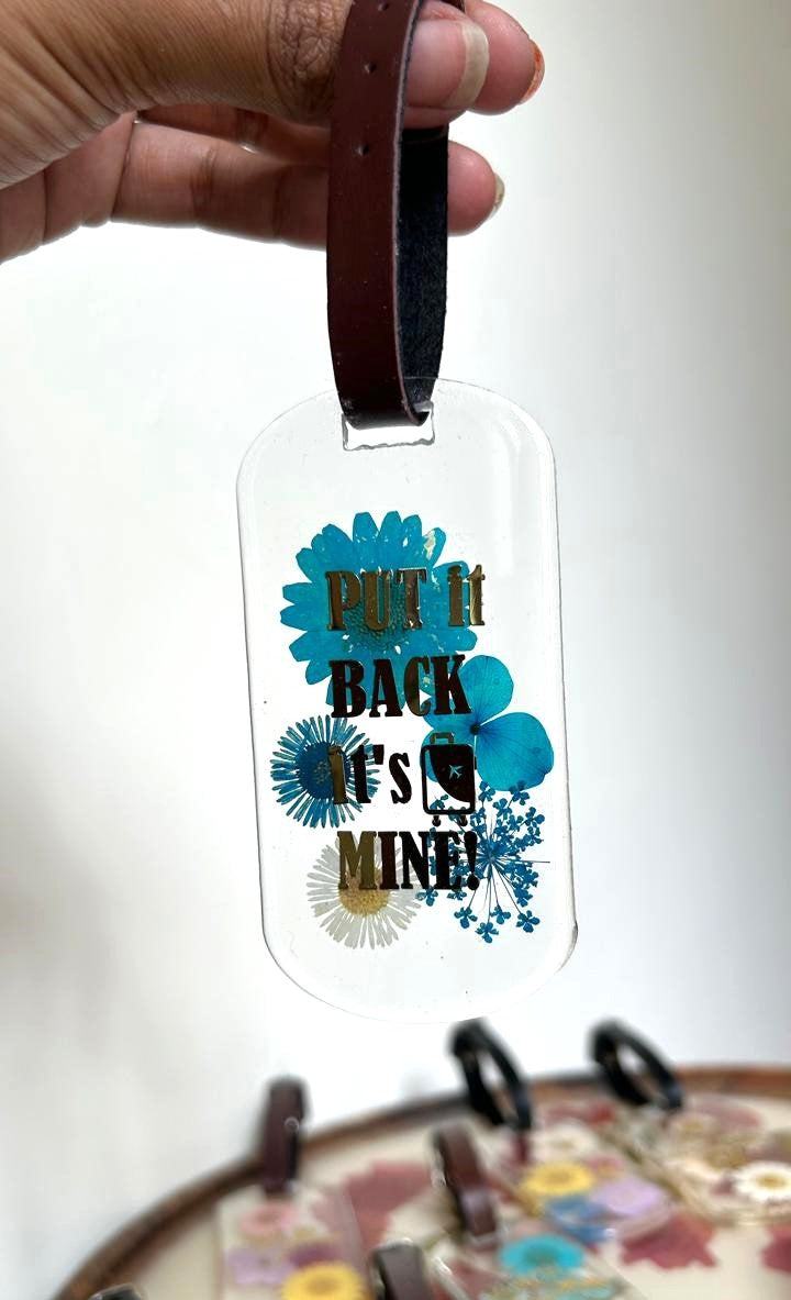 Bloom Voyage Luggage Tags