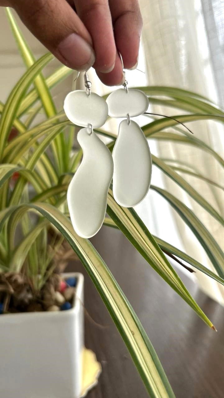 Glass Whisper Danglers