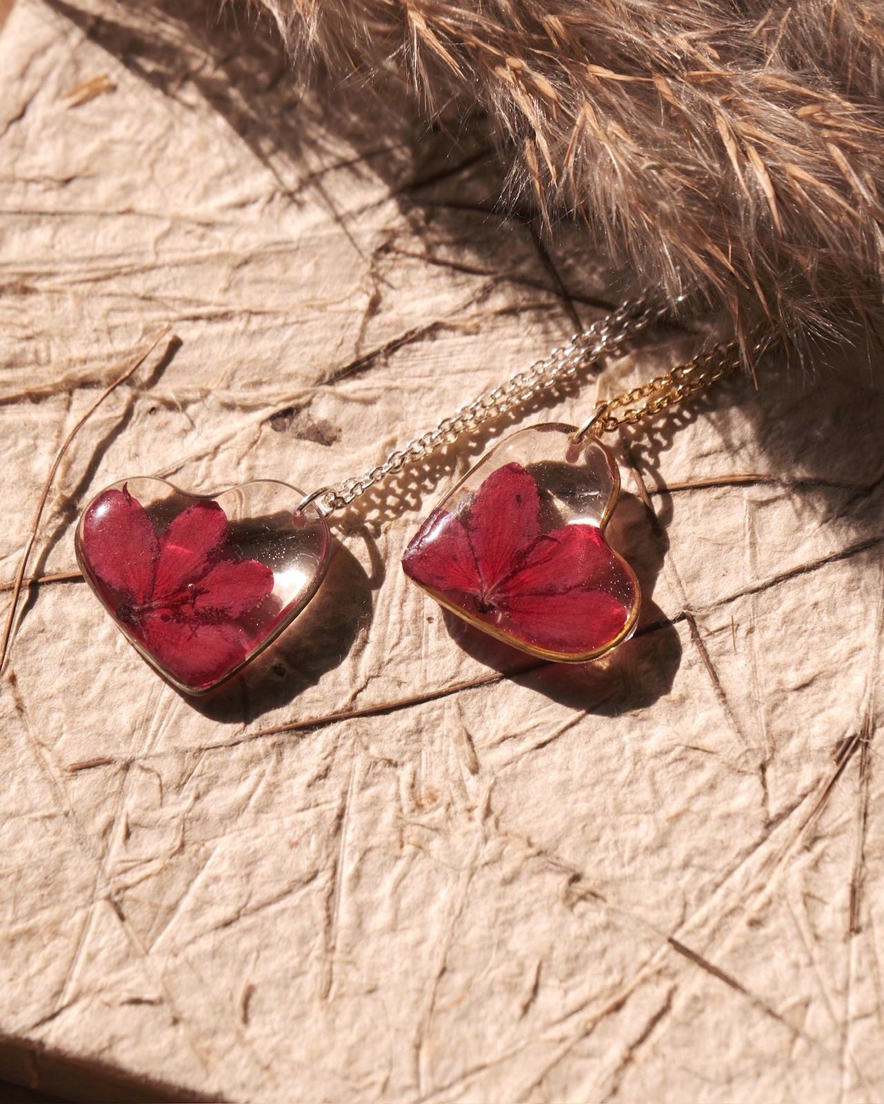 Sunlit Jatropha Necklace