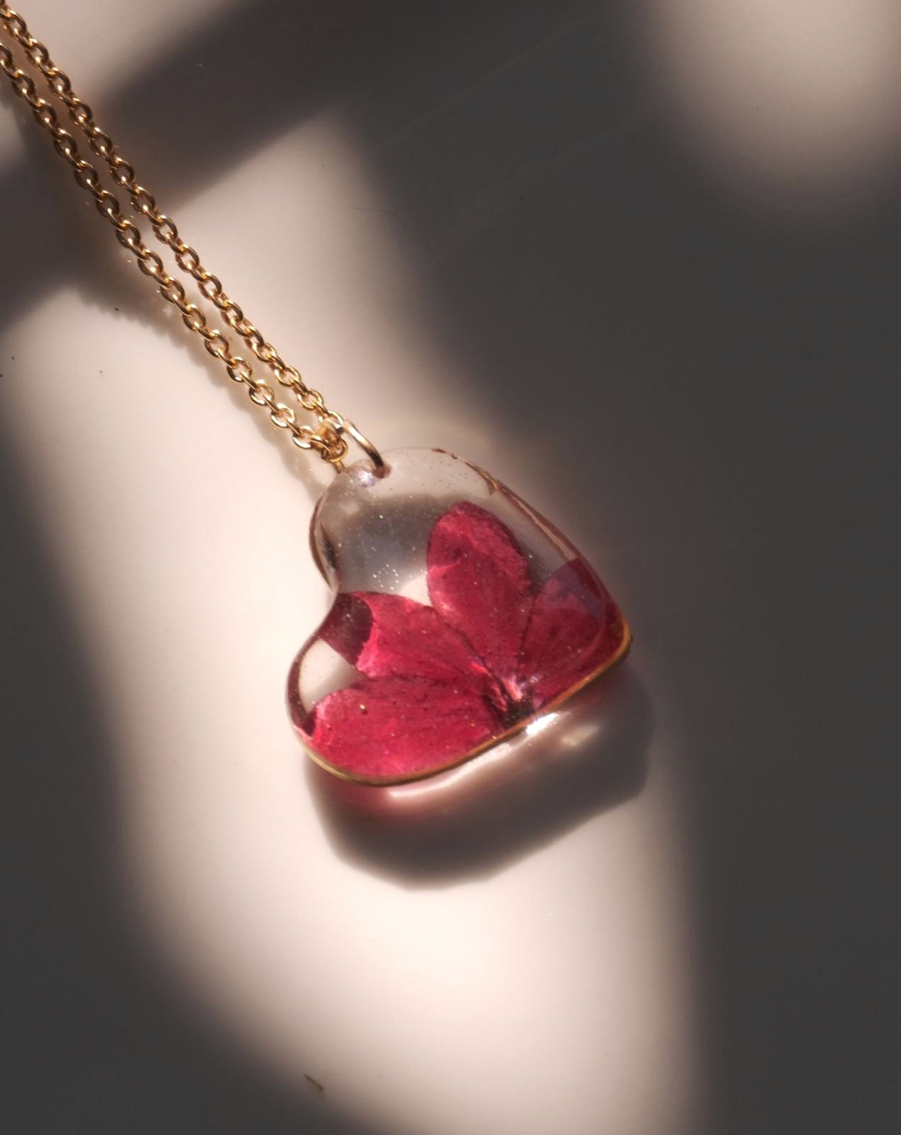 Sunlit Jatropha Necklace