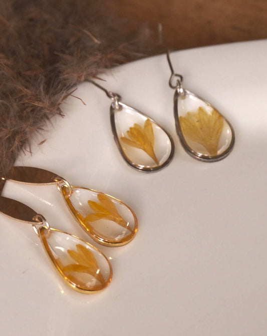Golden Mirage Danglers