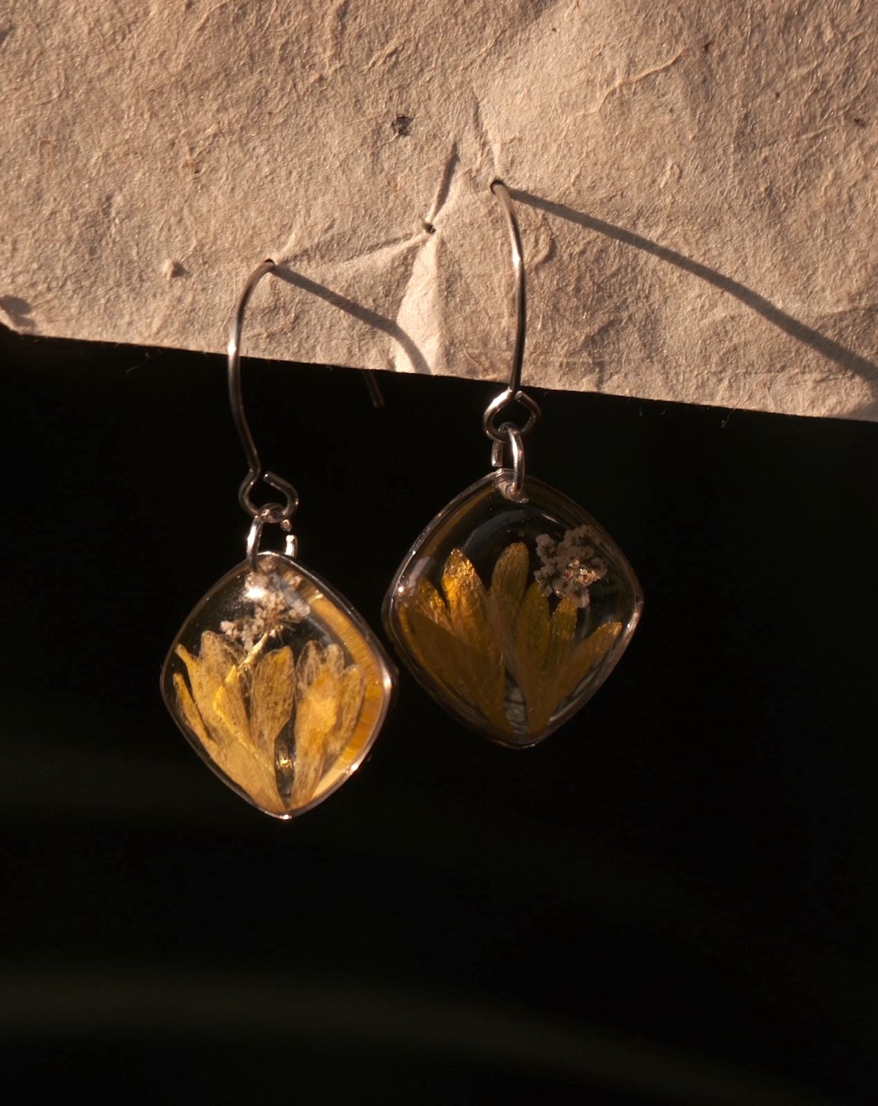 Golden Mirage Danglers