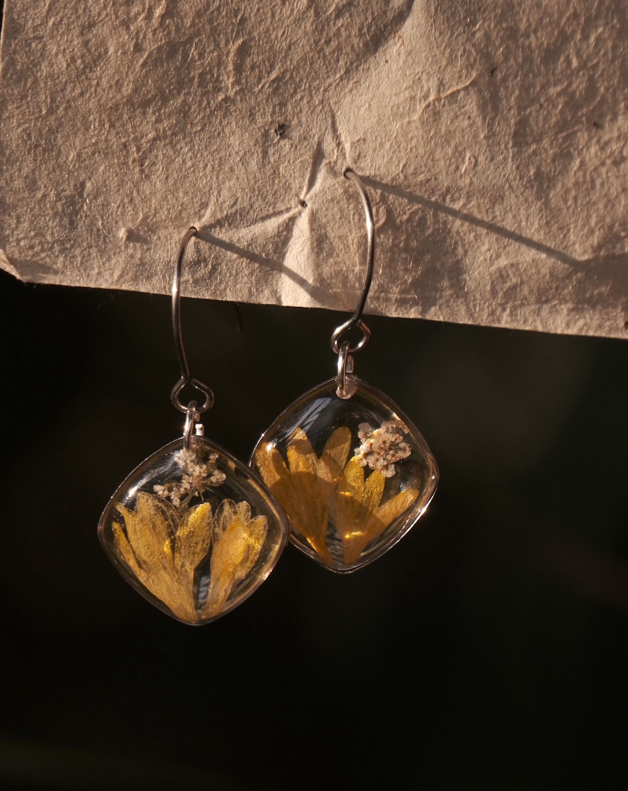 Golden Mirage Danglers