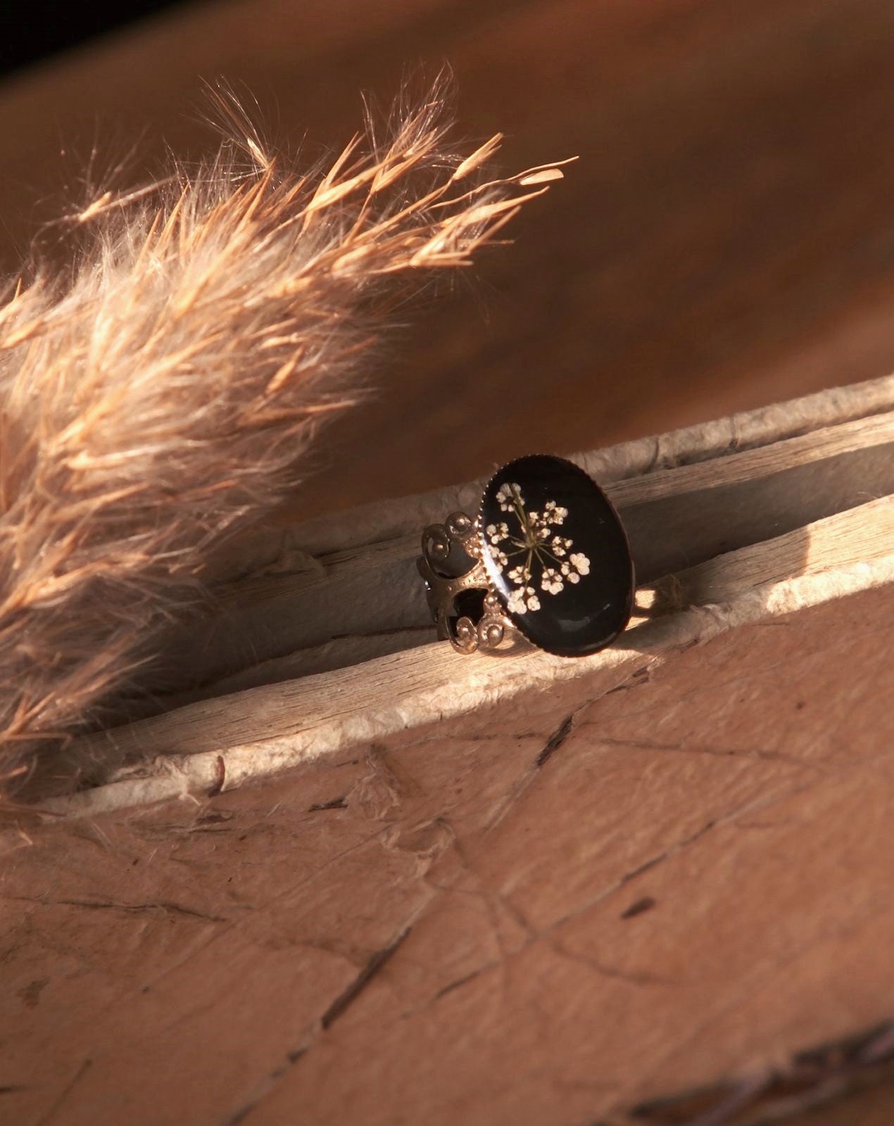 Moonlit Hedge Ring