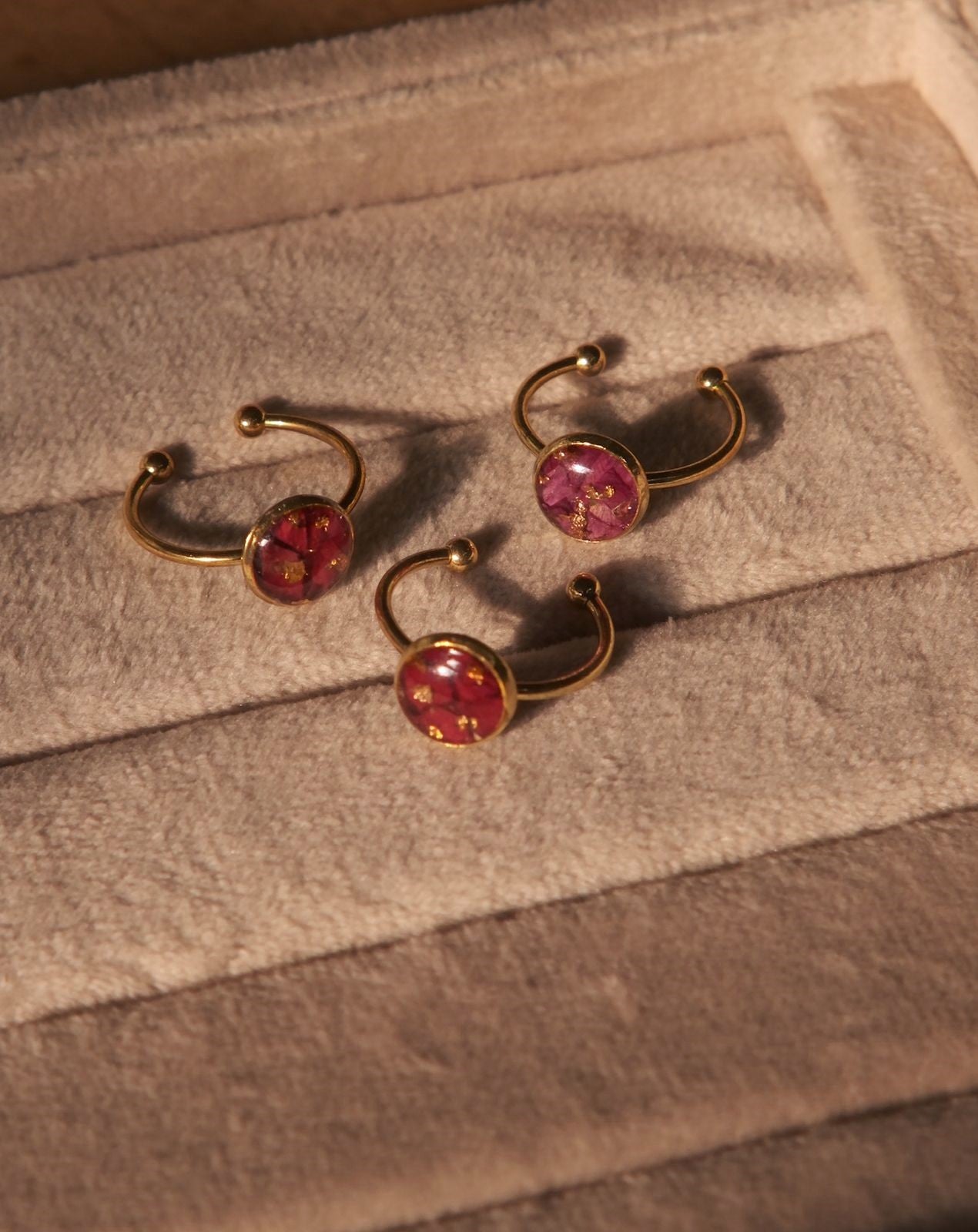 Rose Dust Rings