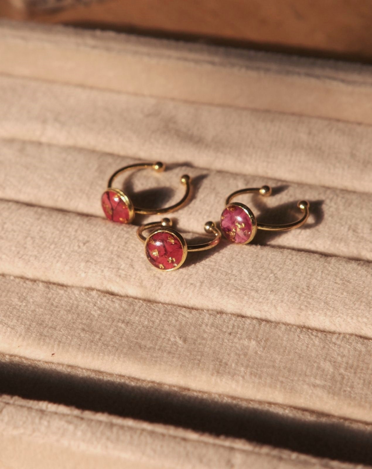 Rose Dust Rings