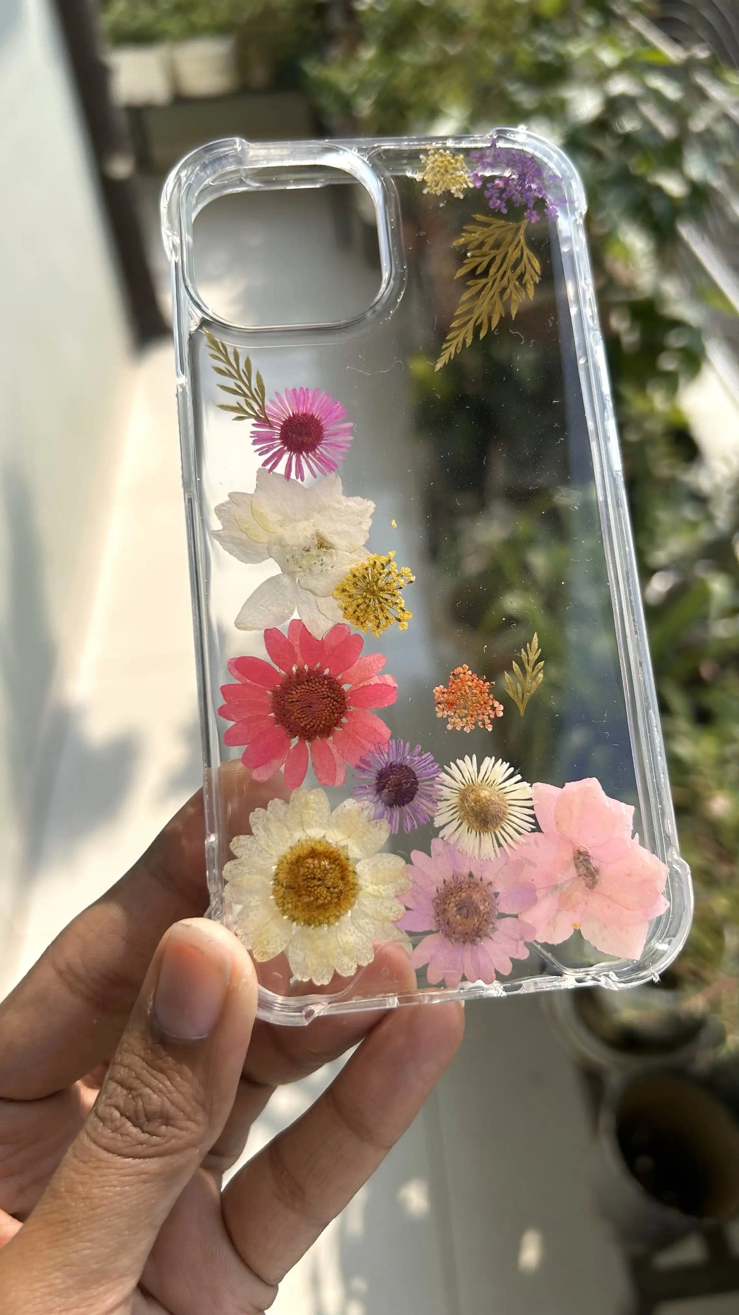 FloralGuard Mobile Cover