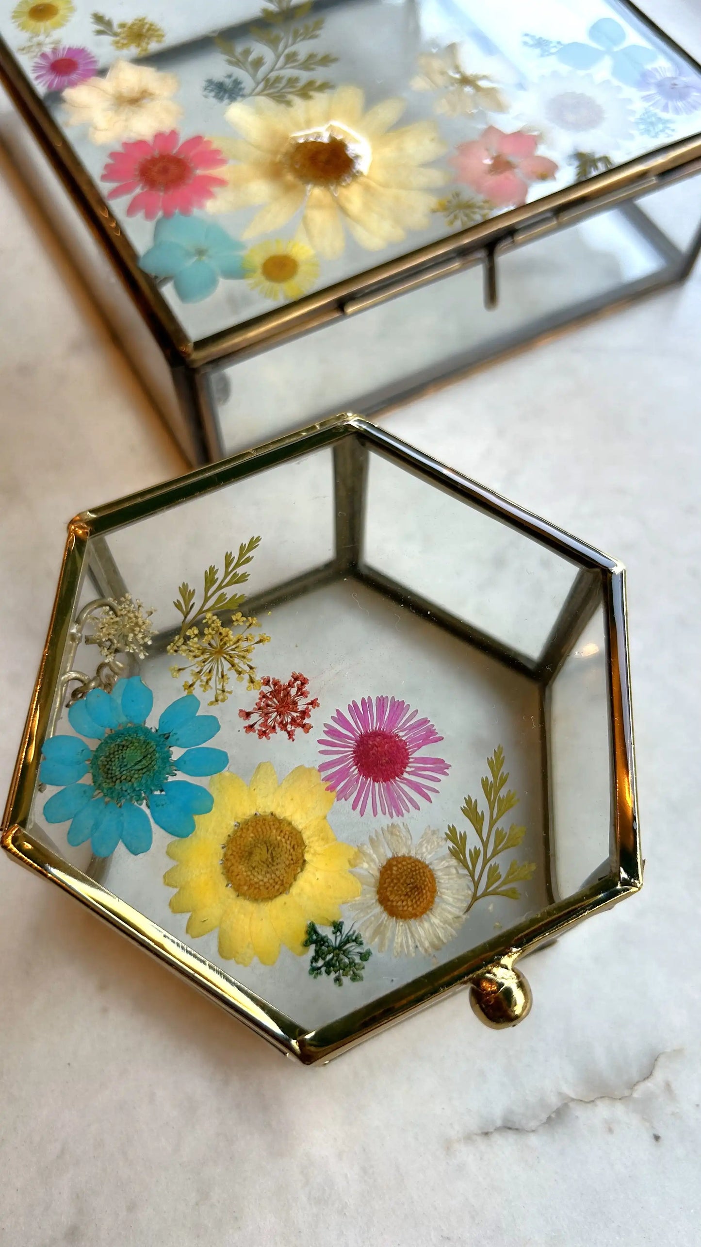 Floral Keepsake Box