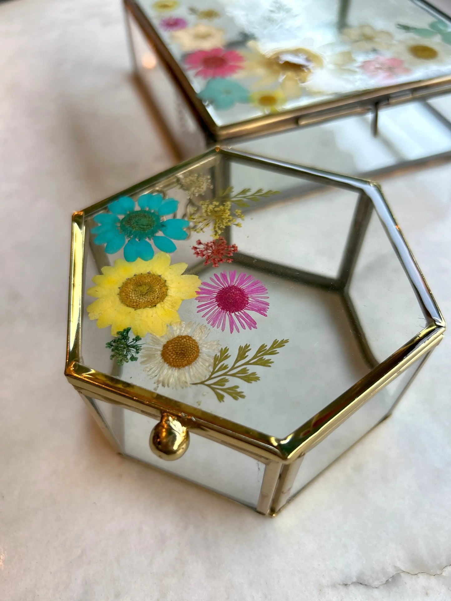 Floral Keepsake Box