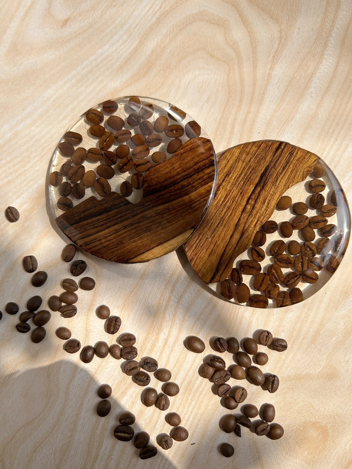 BrewWood Coaster Set