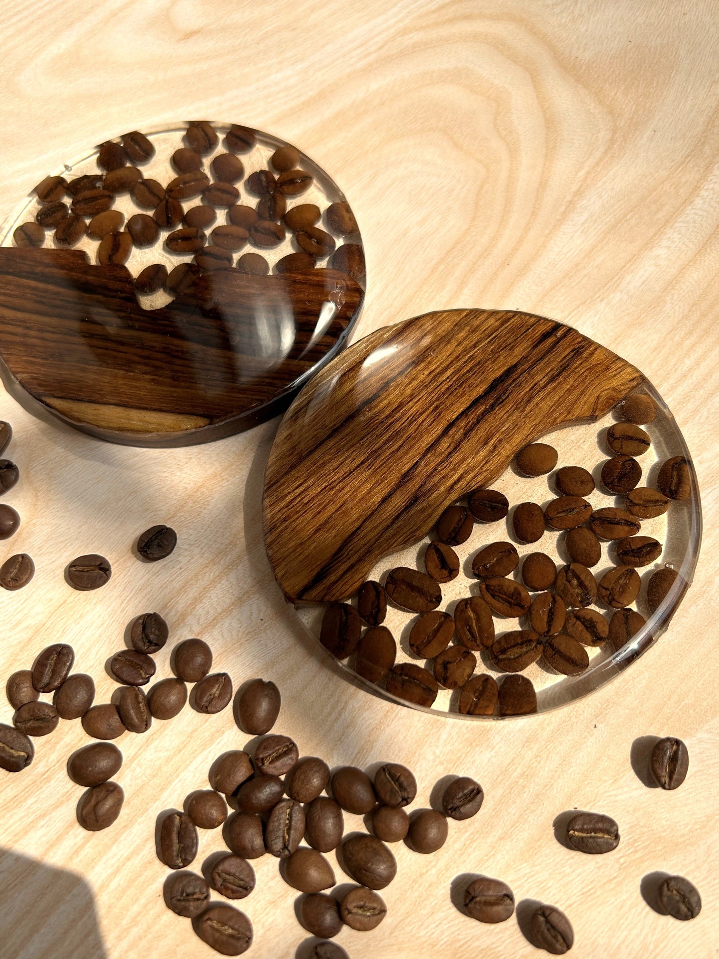 BrewWood Coaster Set
