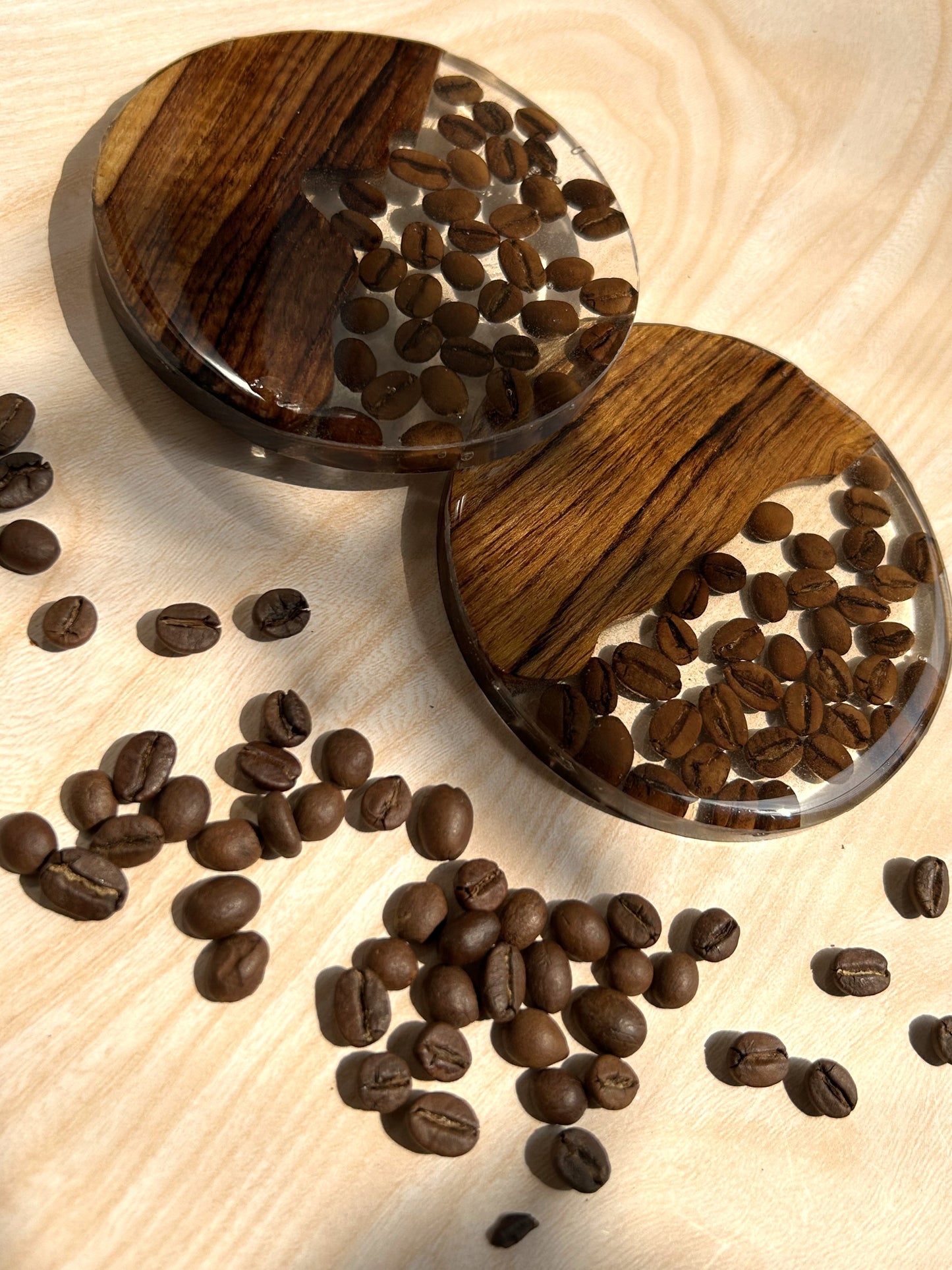 BrewWood Coaster Set