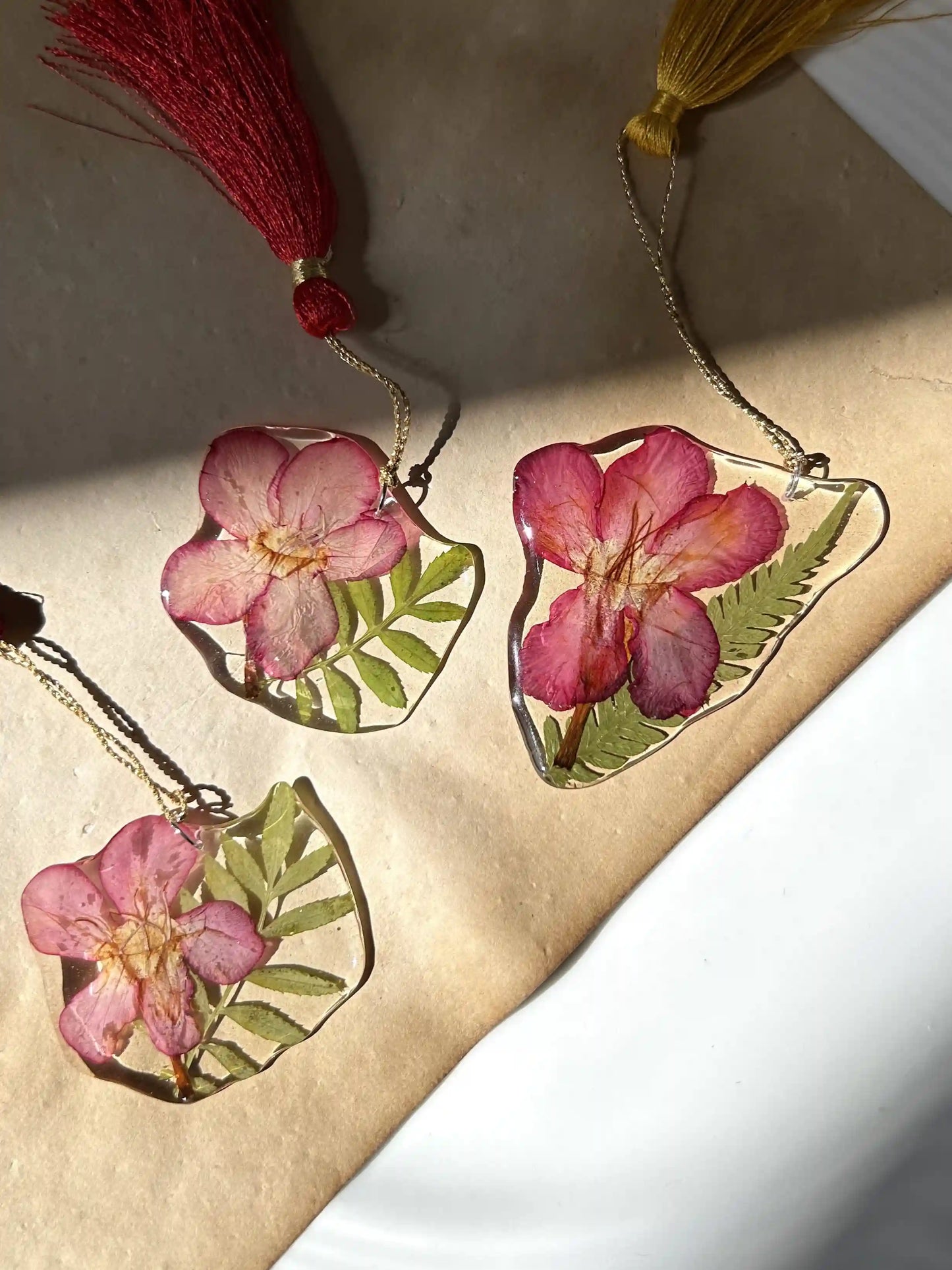 Pink Petal Bookmark