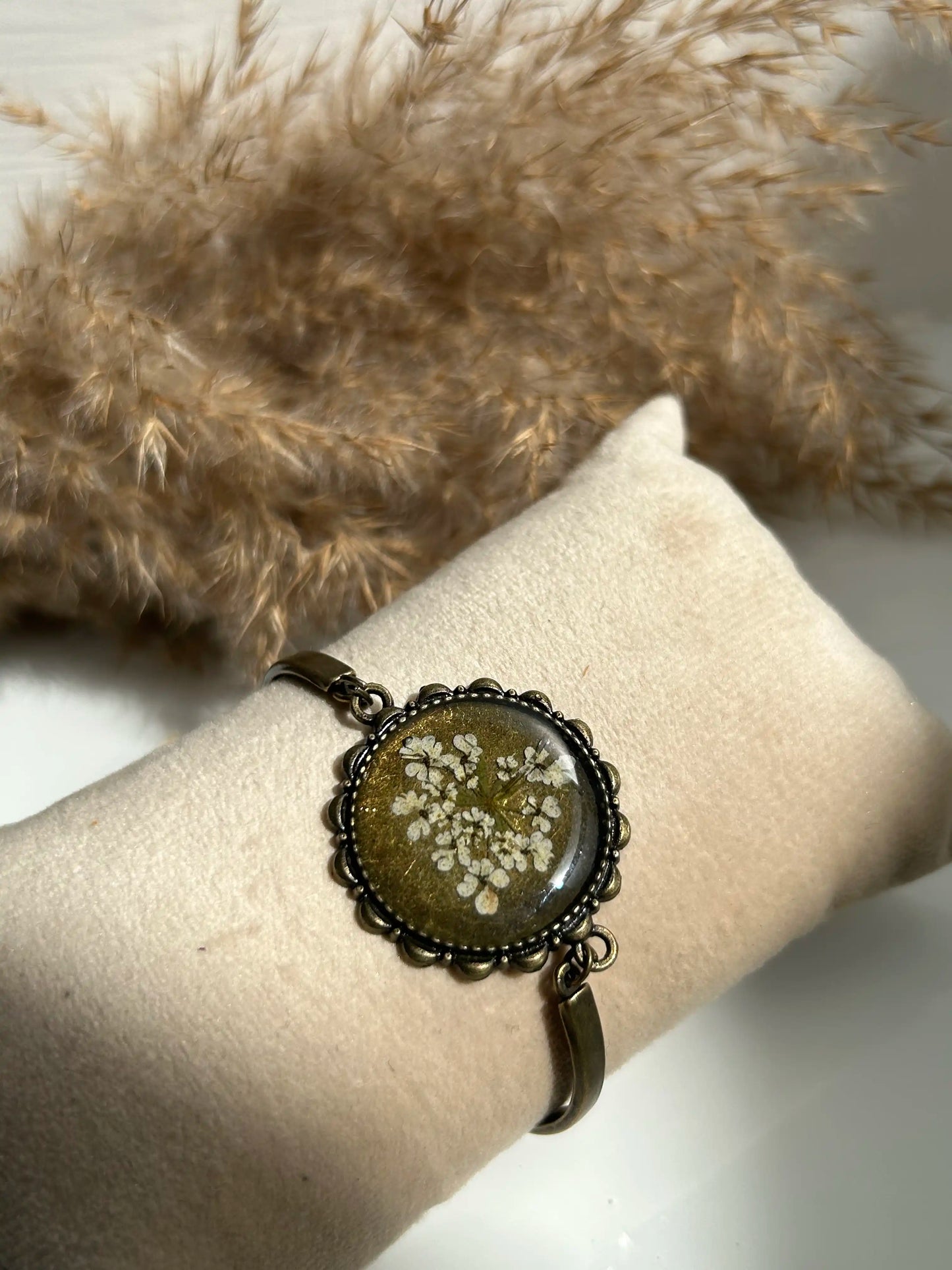 Bronze Botanical Bracelet