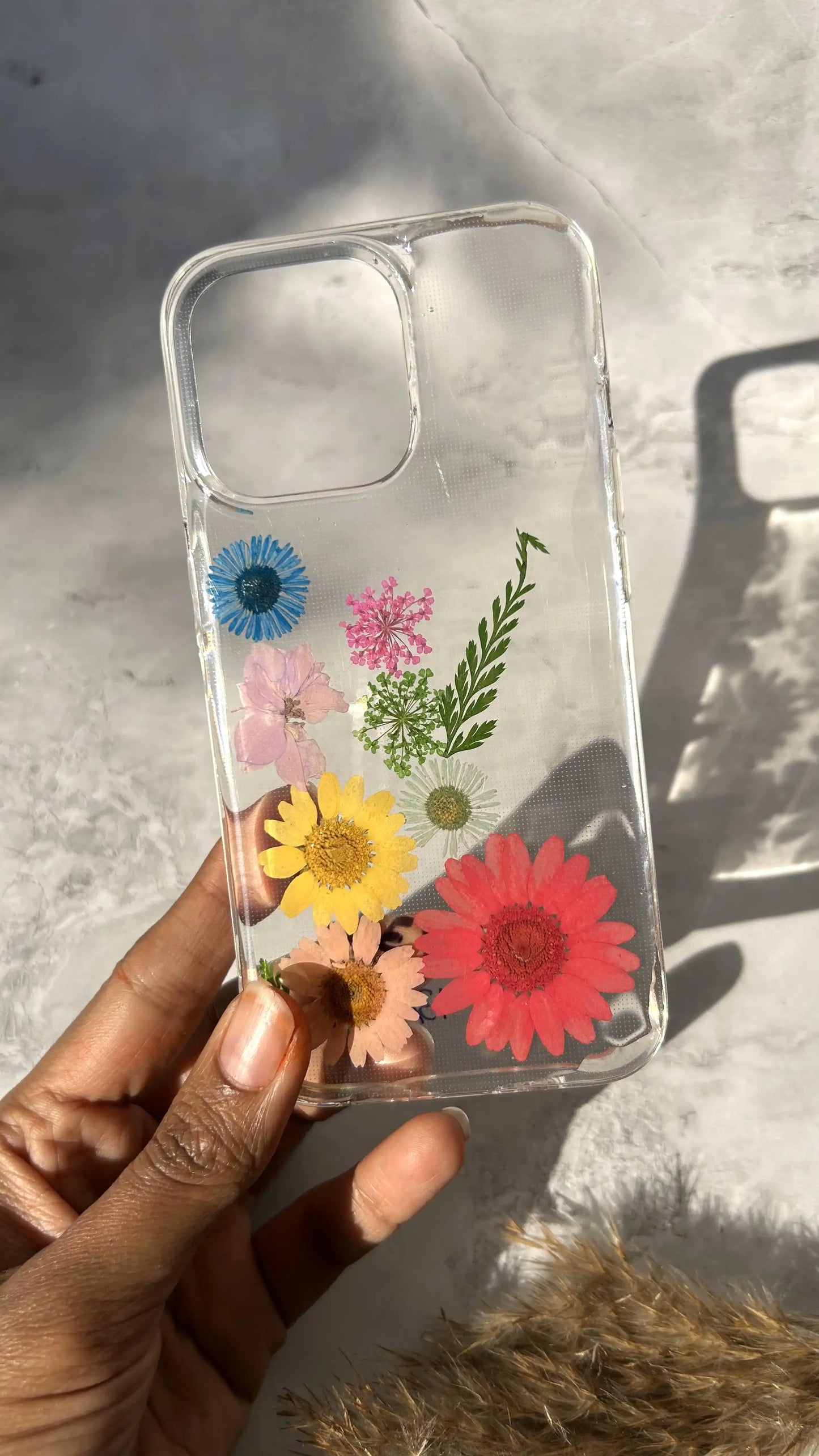 FloralGuard Mobile Cover