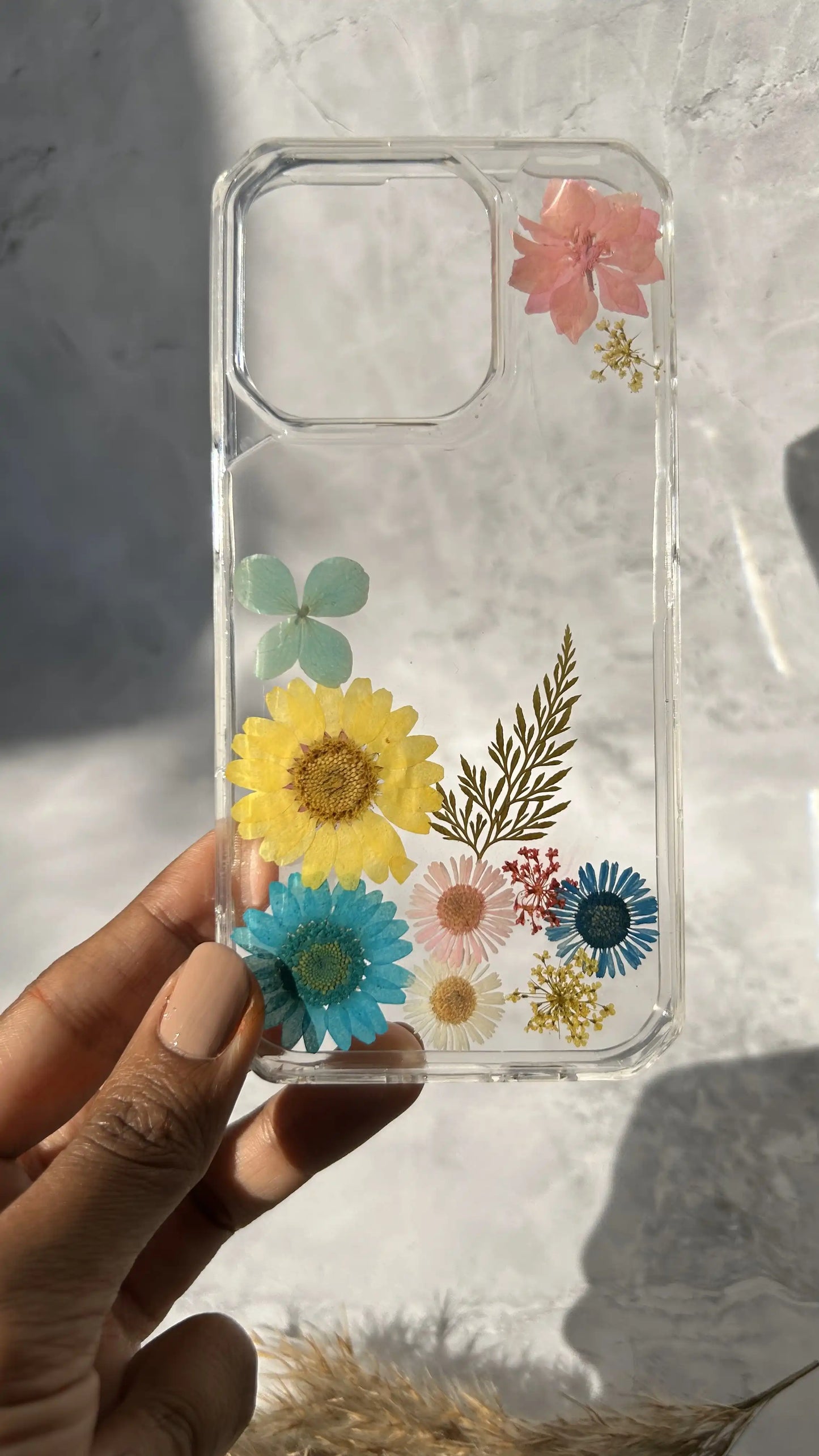 FloralGuard Mobile Cover