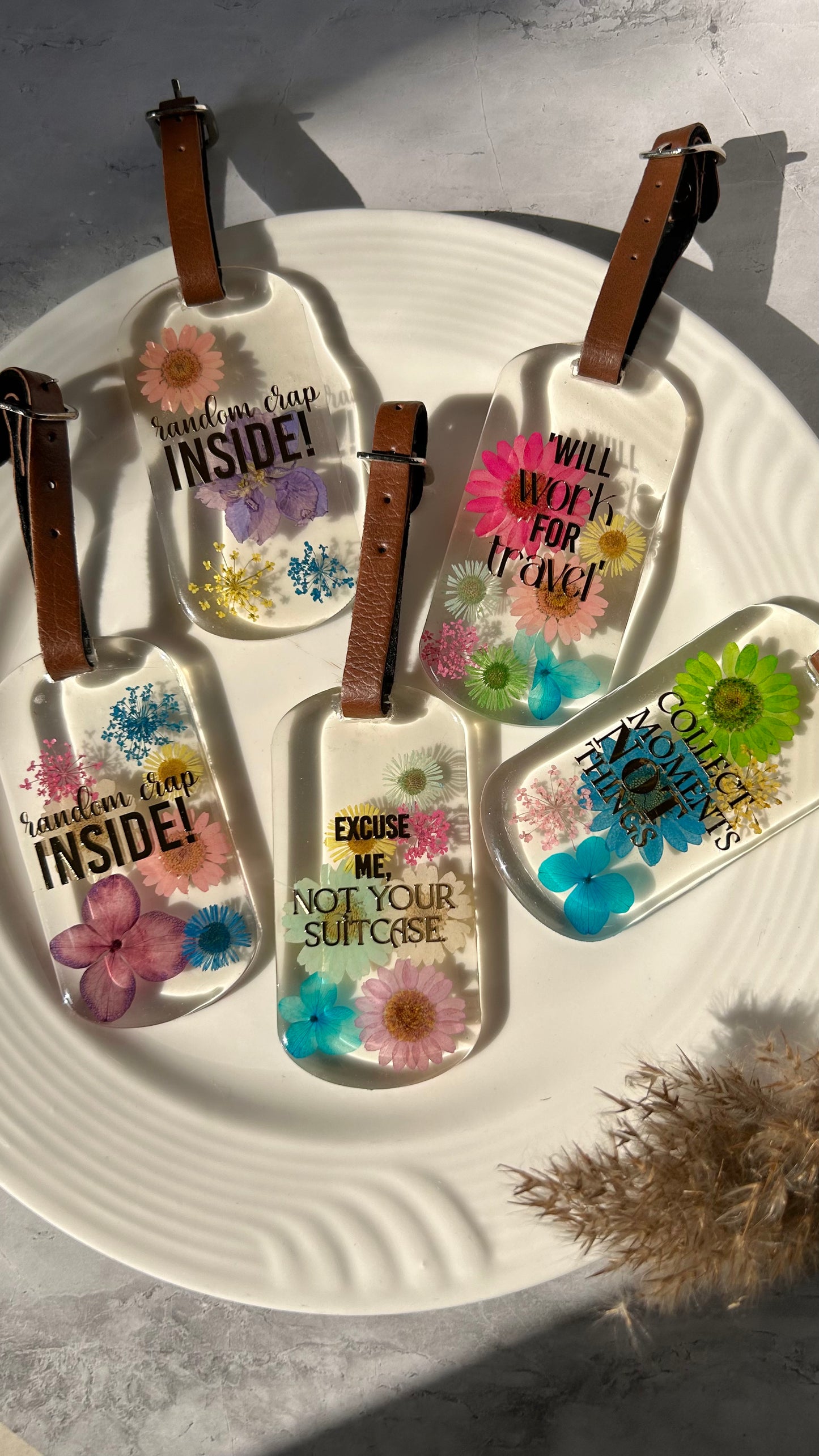 Bloom Voyage Luggage Tags