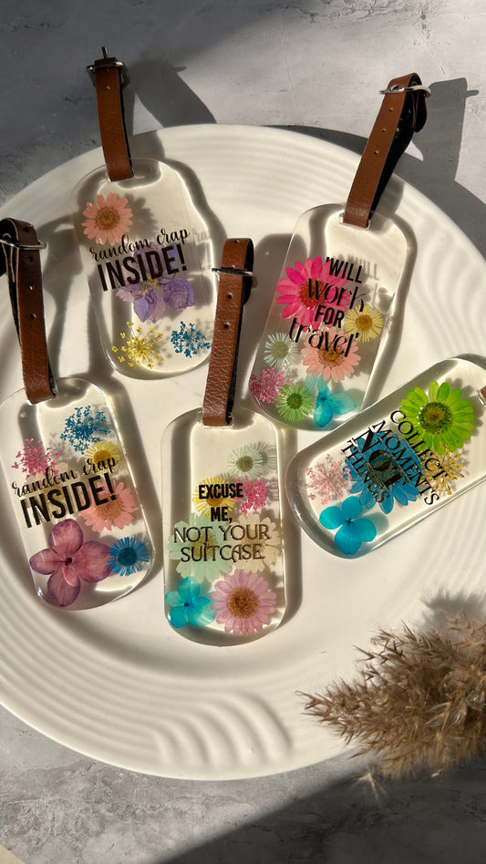 Bloom Voyage Luggage Tags