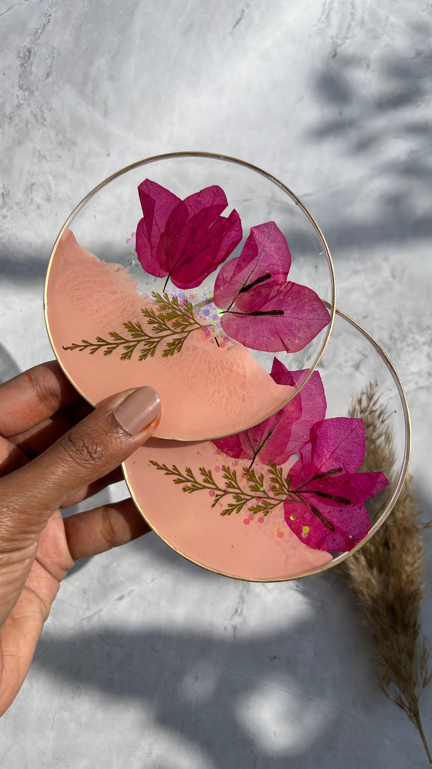 BougainBloom Coasters