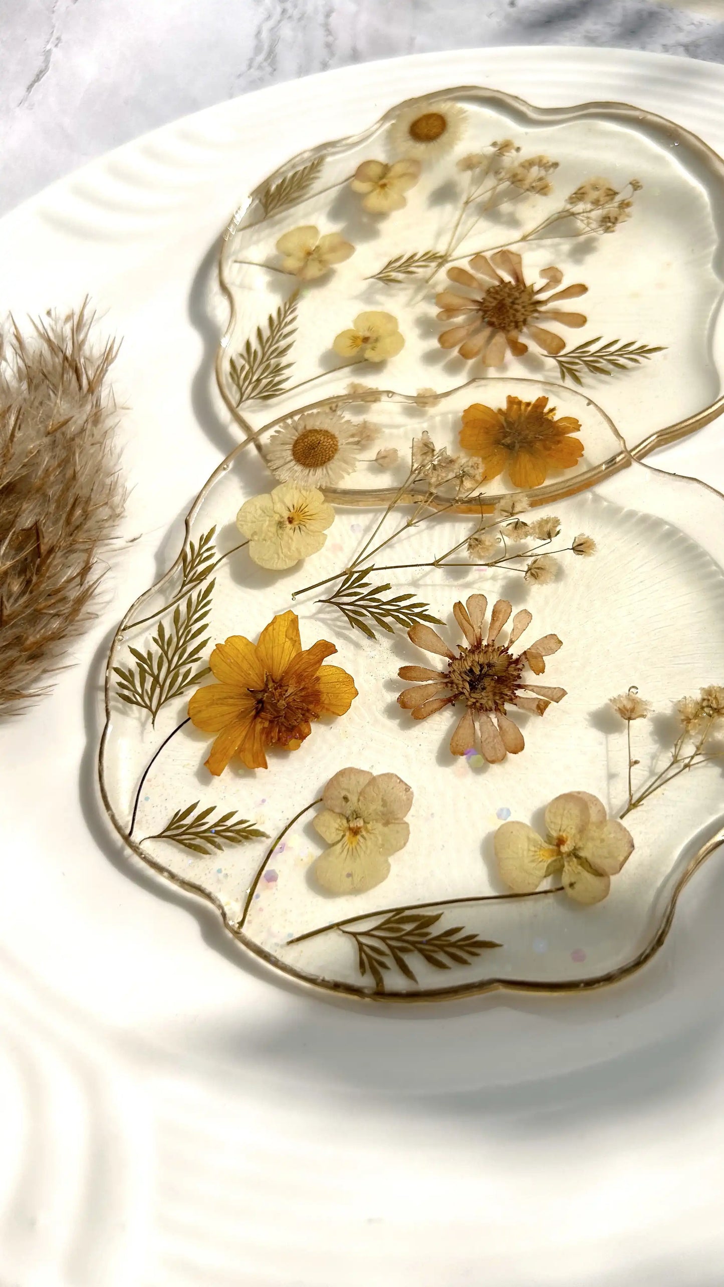 Blooming Harmony Coaster Set