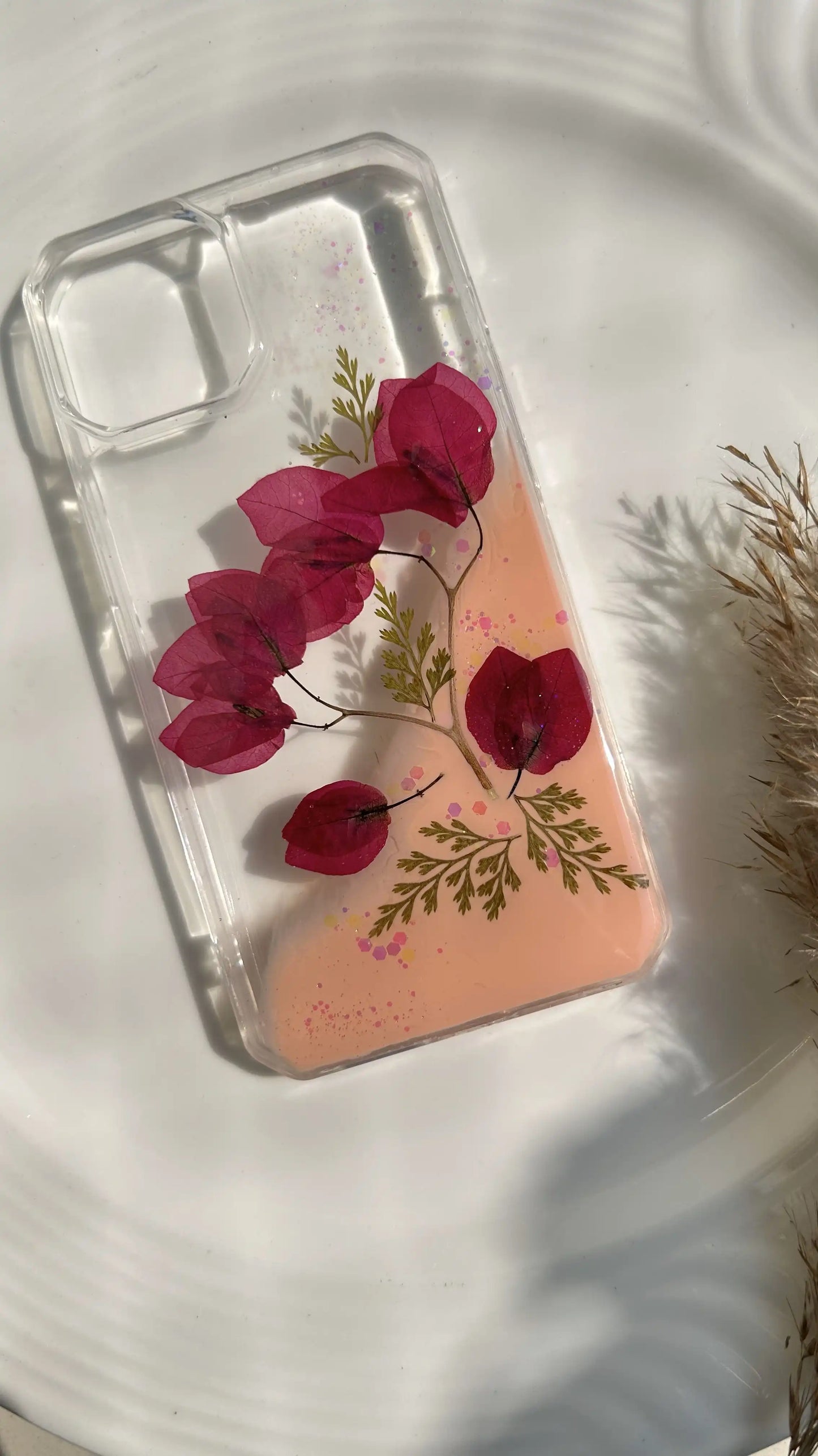 Bougain Blush Mobile Cover