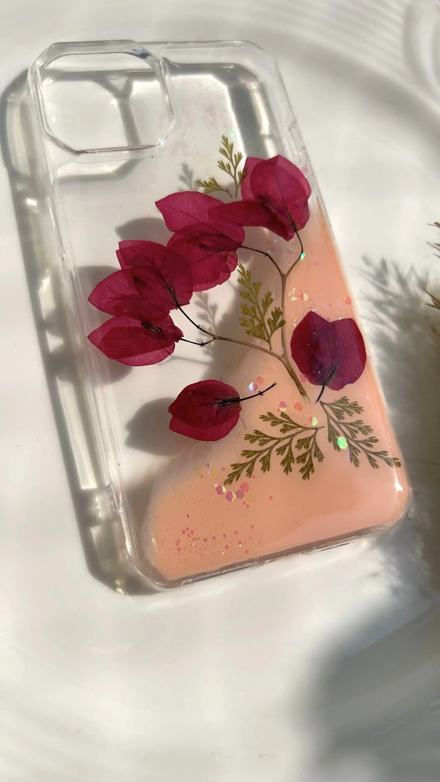 Bougain Blush Mobile Cover