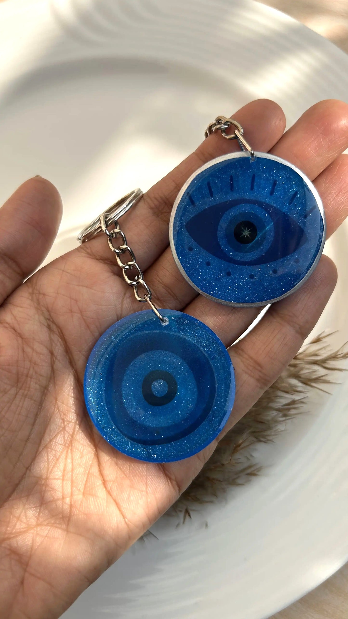 Blue Horizon Keychain