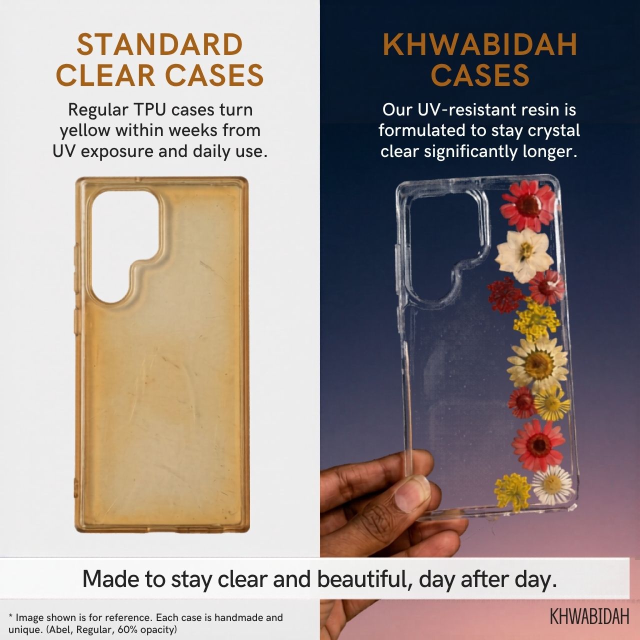 Pressed Flower Phone Case | Pink & Hot Pink Daisies with White Wildflowers & Baby's Breath in Resin | Right Bloom | Case 18
