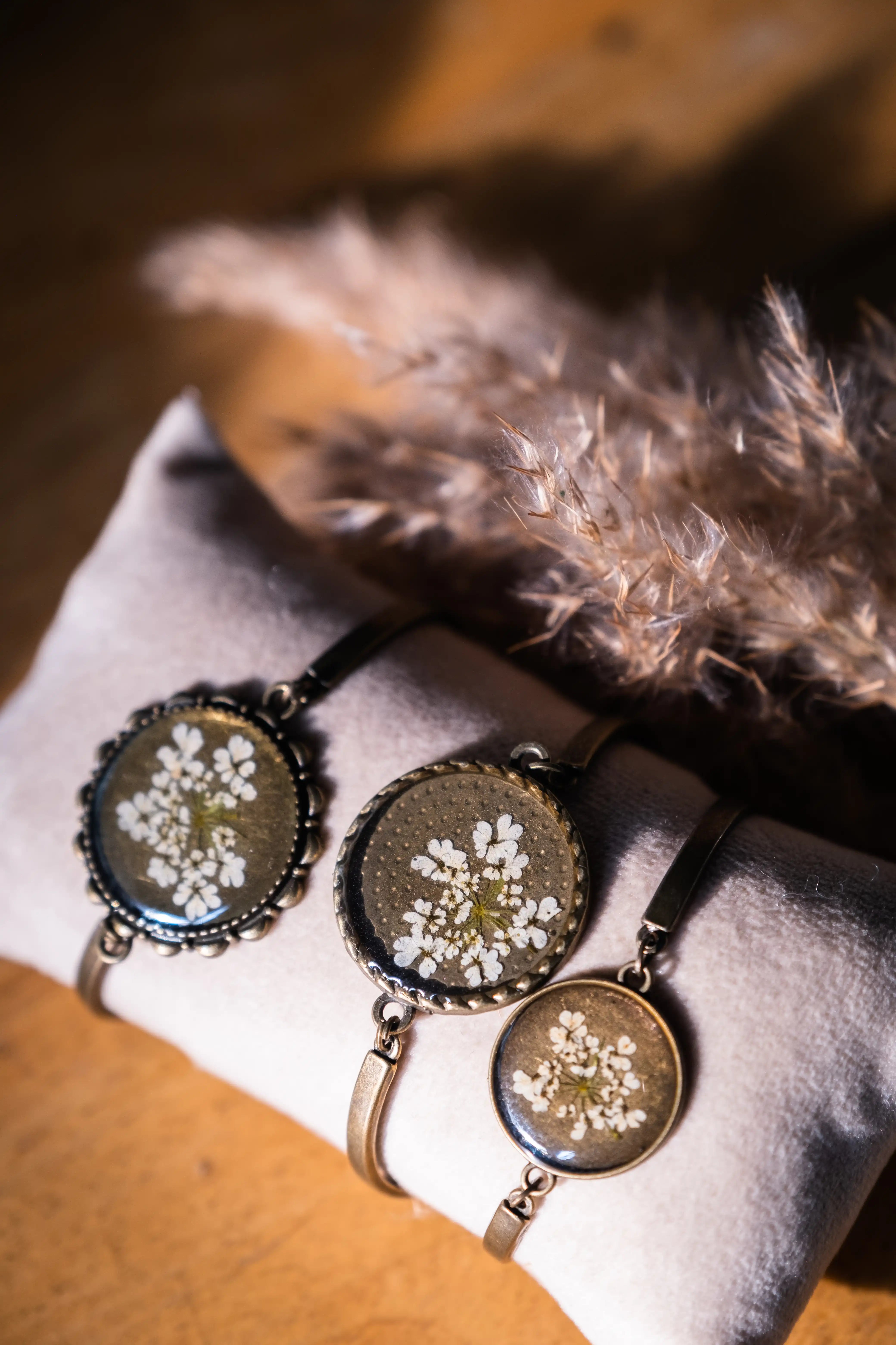 Bronze Botanical Bracelet