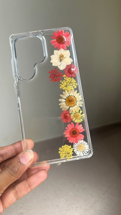 FloralGuard Mobile Cover