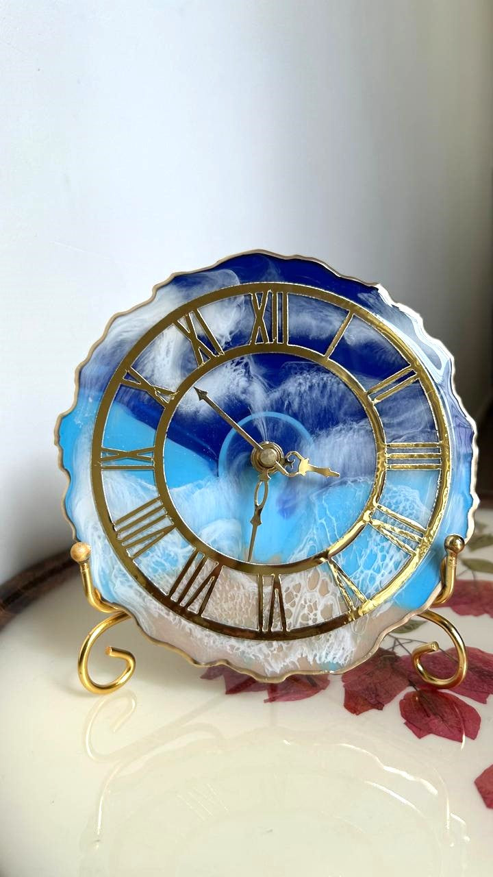 AquaGlow Table Clock
