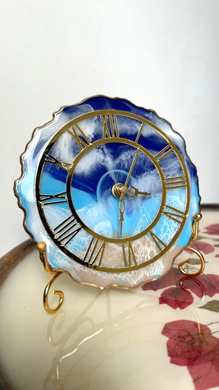 AquaGlow Table Clock