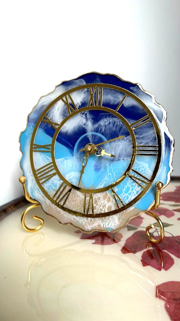 AquaGlow Table Clock