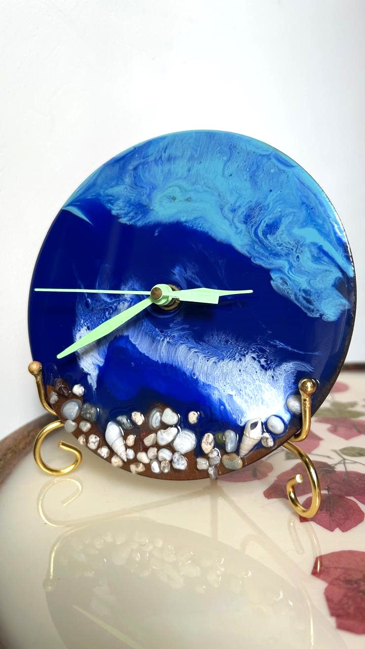 AquaGlow Table Clock