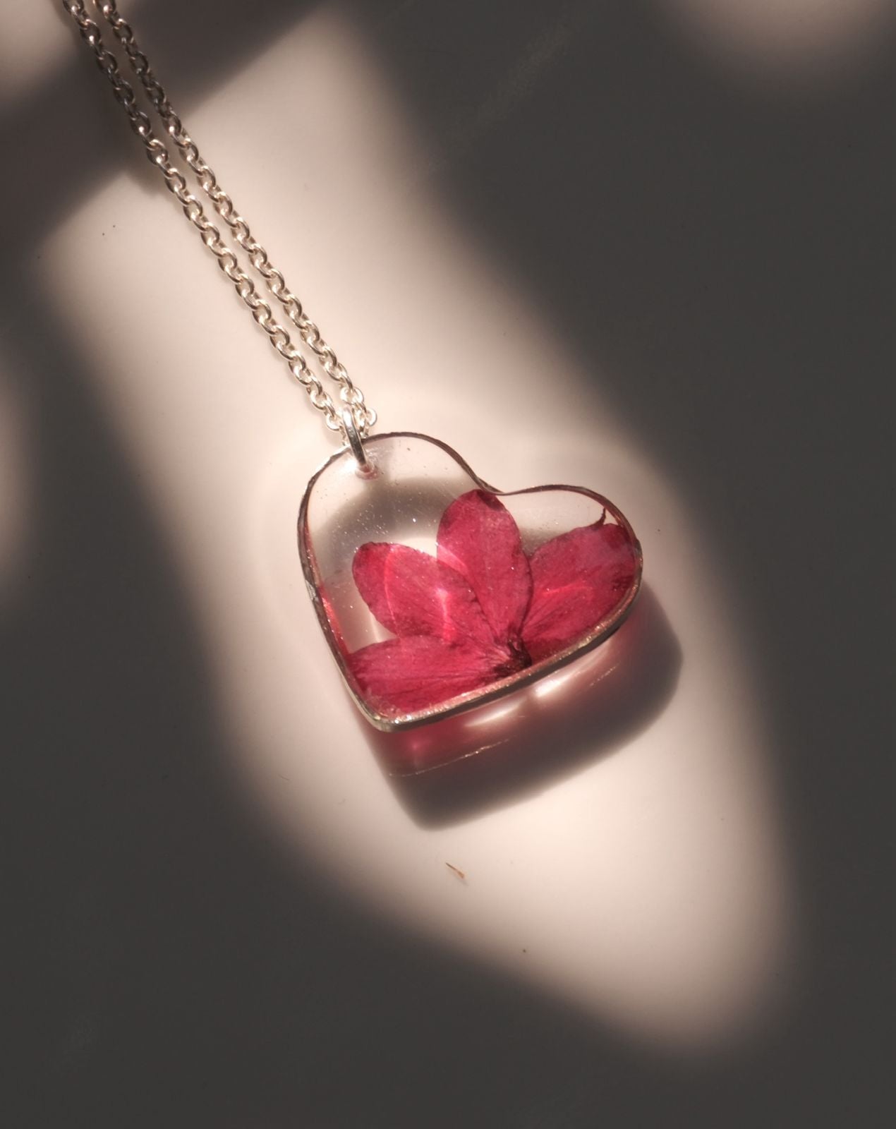 Sunlit Jatropha Necklace