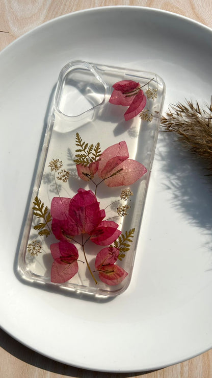 FloralGuard Mobile Cover - I-Phone 16 & variants