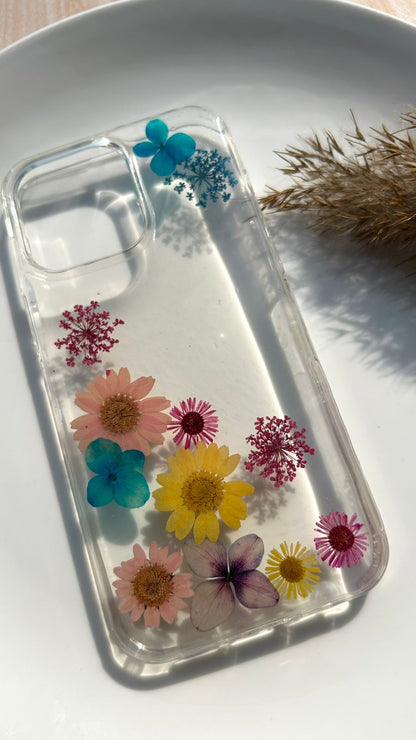 FloralGuard Mobile Cover - I-Phone 16 & variants