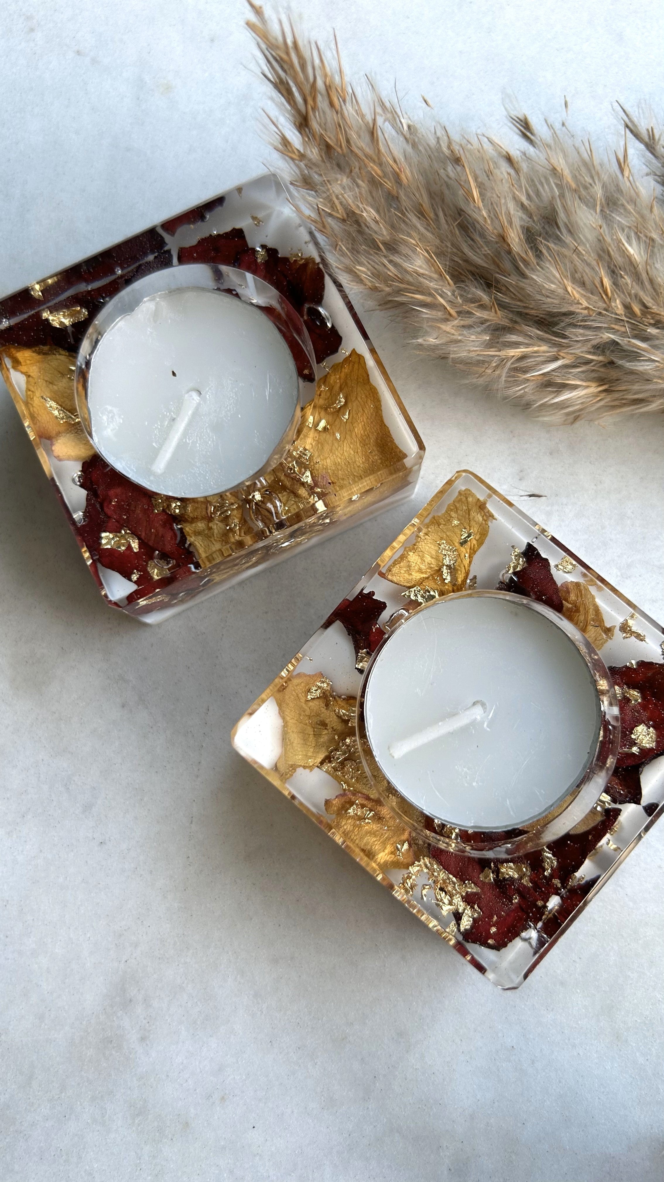 Rose Blossom Tealight Holder