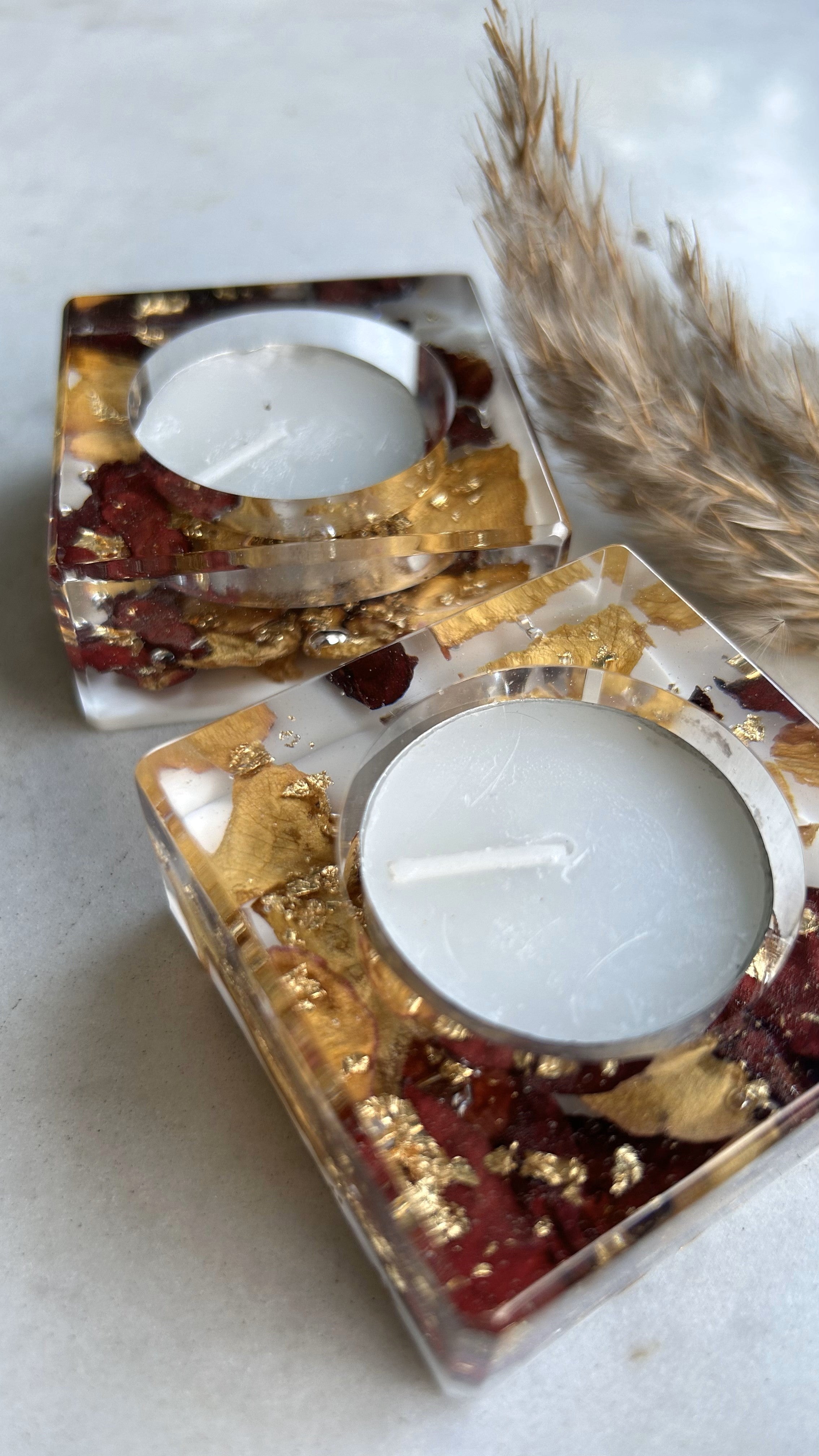 Rose Blossom Tealight Holder