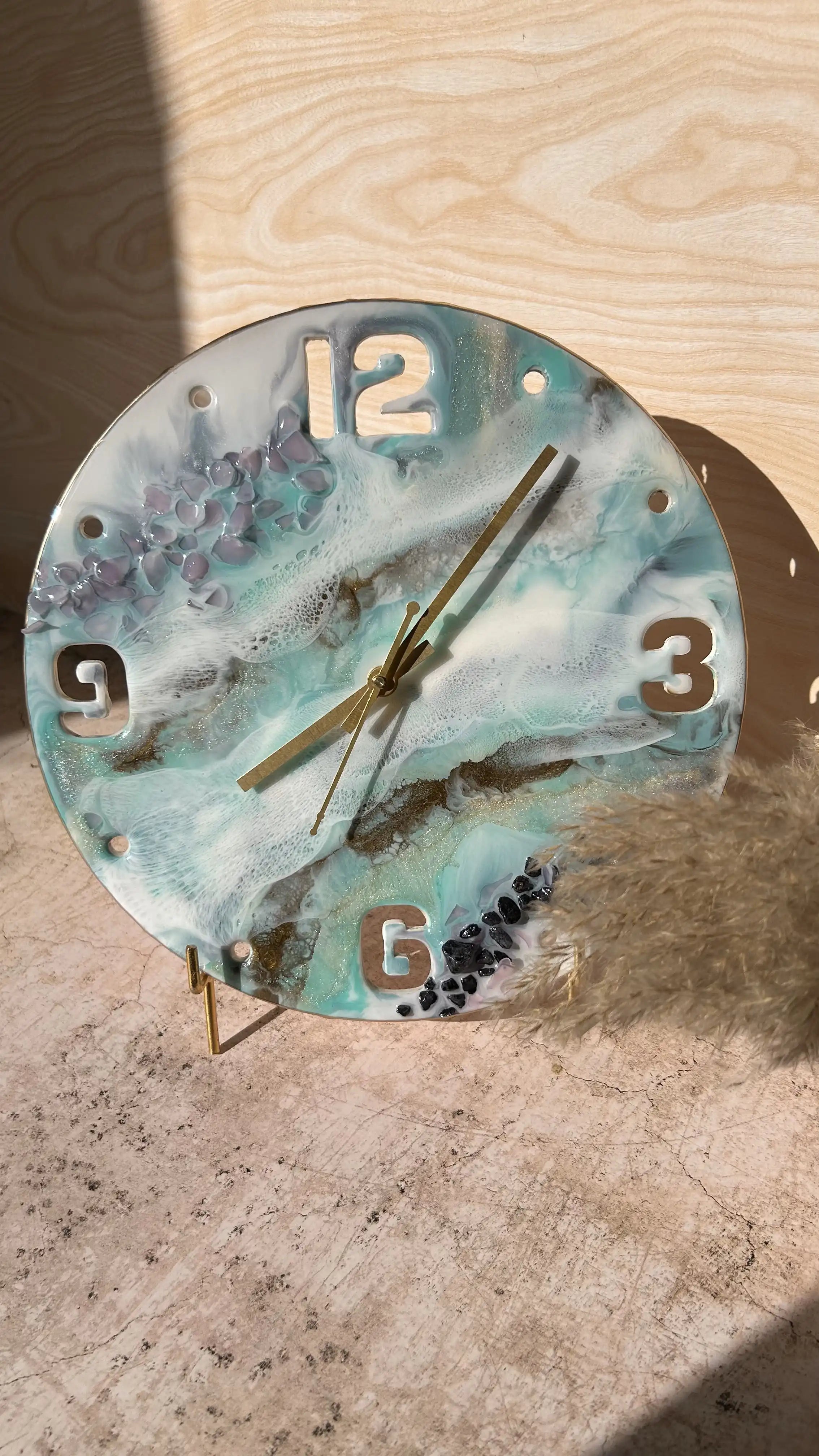 Zen Green Wall Clock