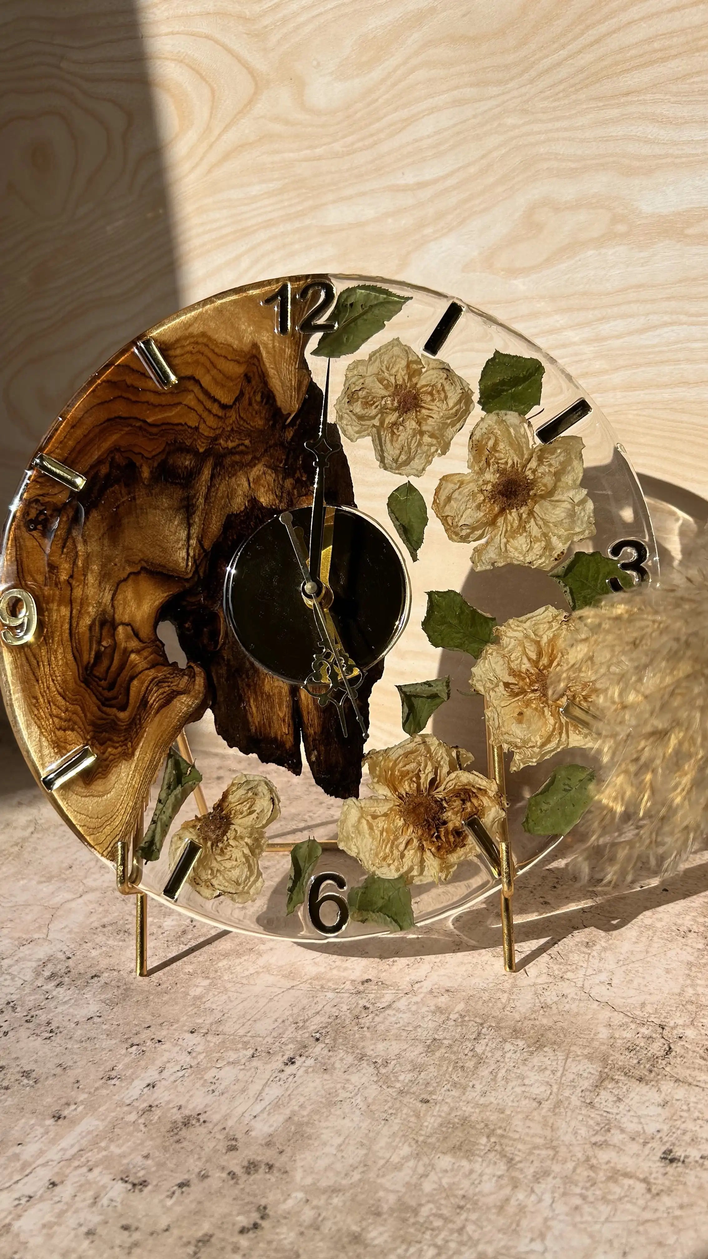 Rosewood Wall Clock