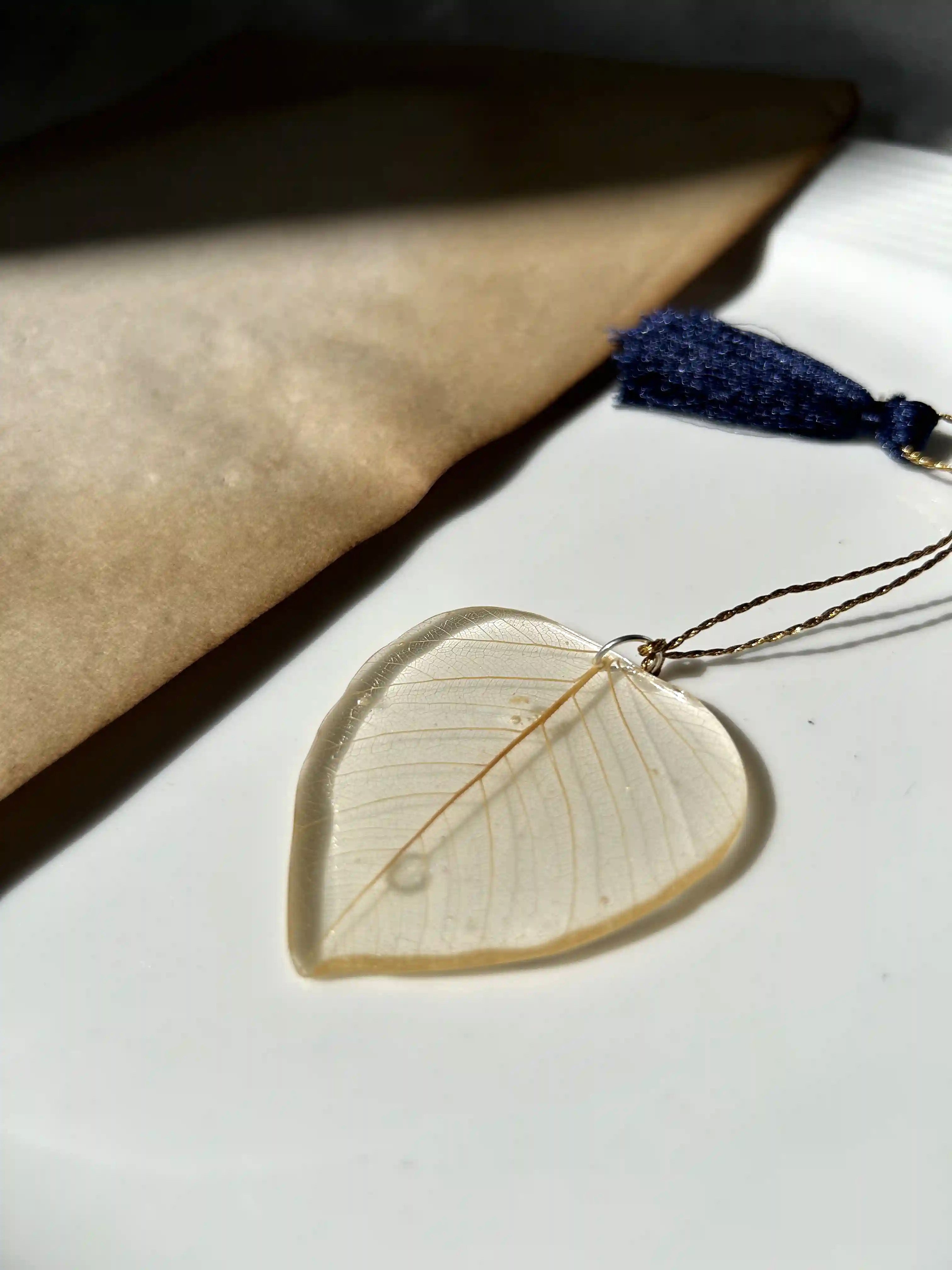 Skeleton Leaf Bookmark