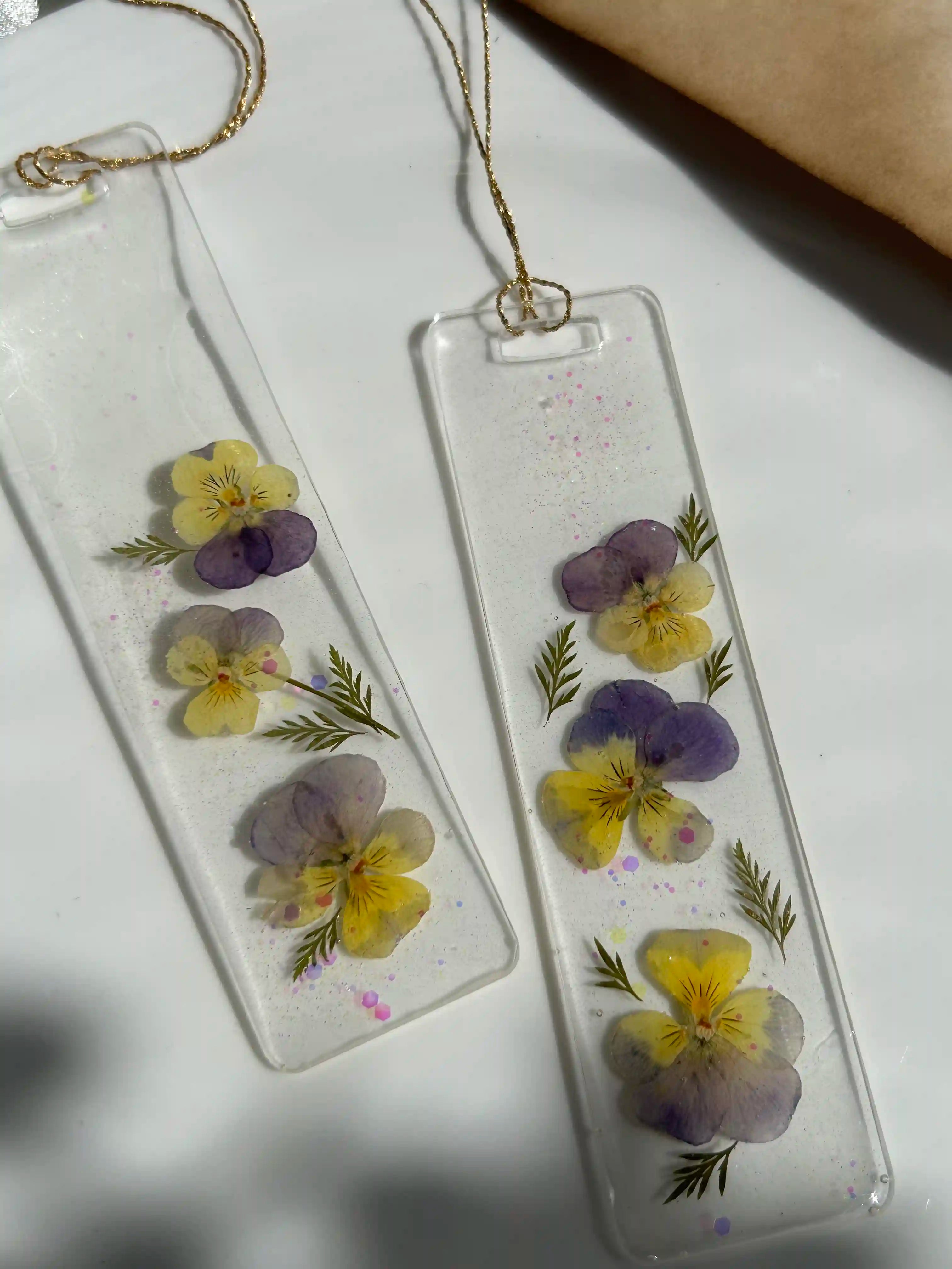 Pansy Duo Bookmark