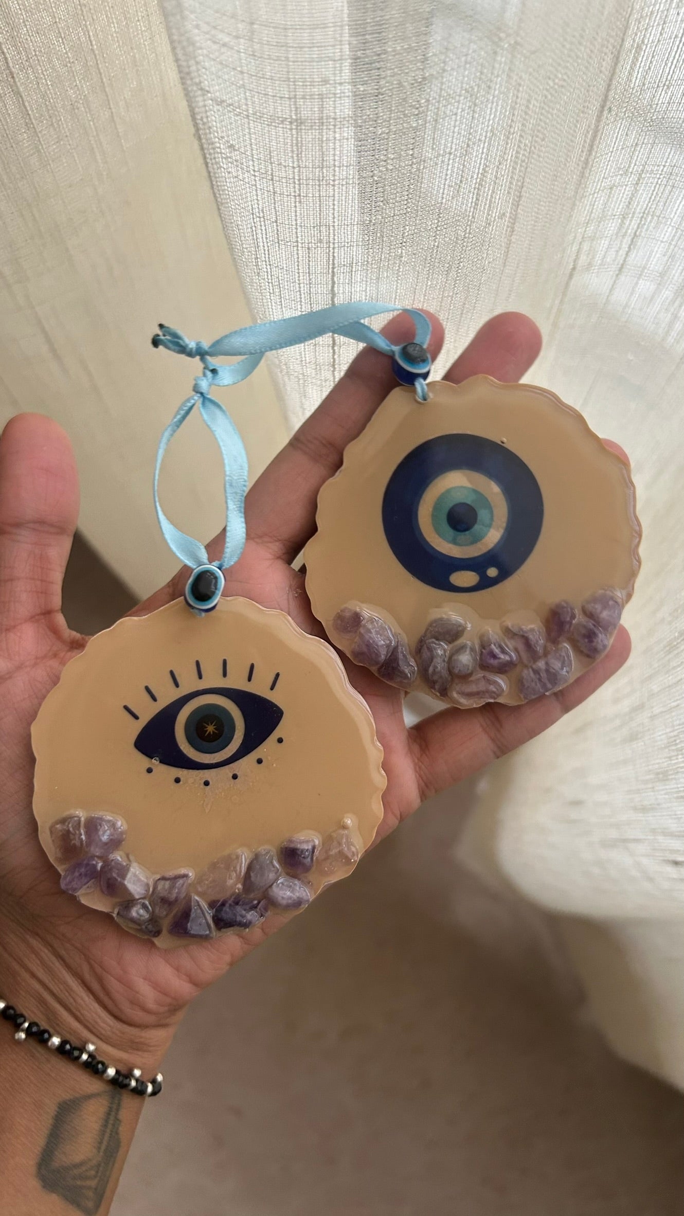 BloomDrop Car Hanging - Evil Eye | Baige II