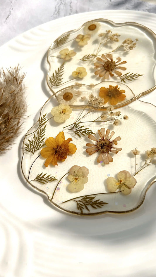 Blooming Harmony Coaster Set