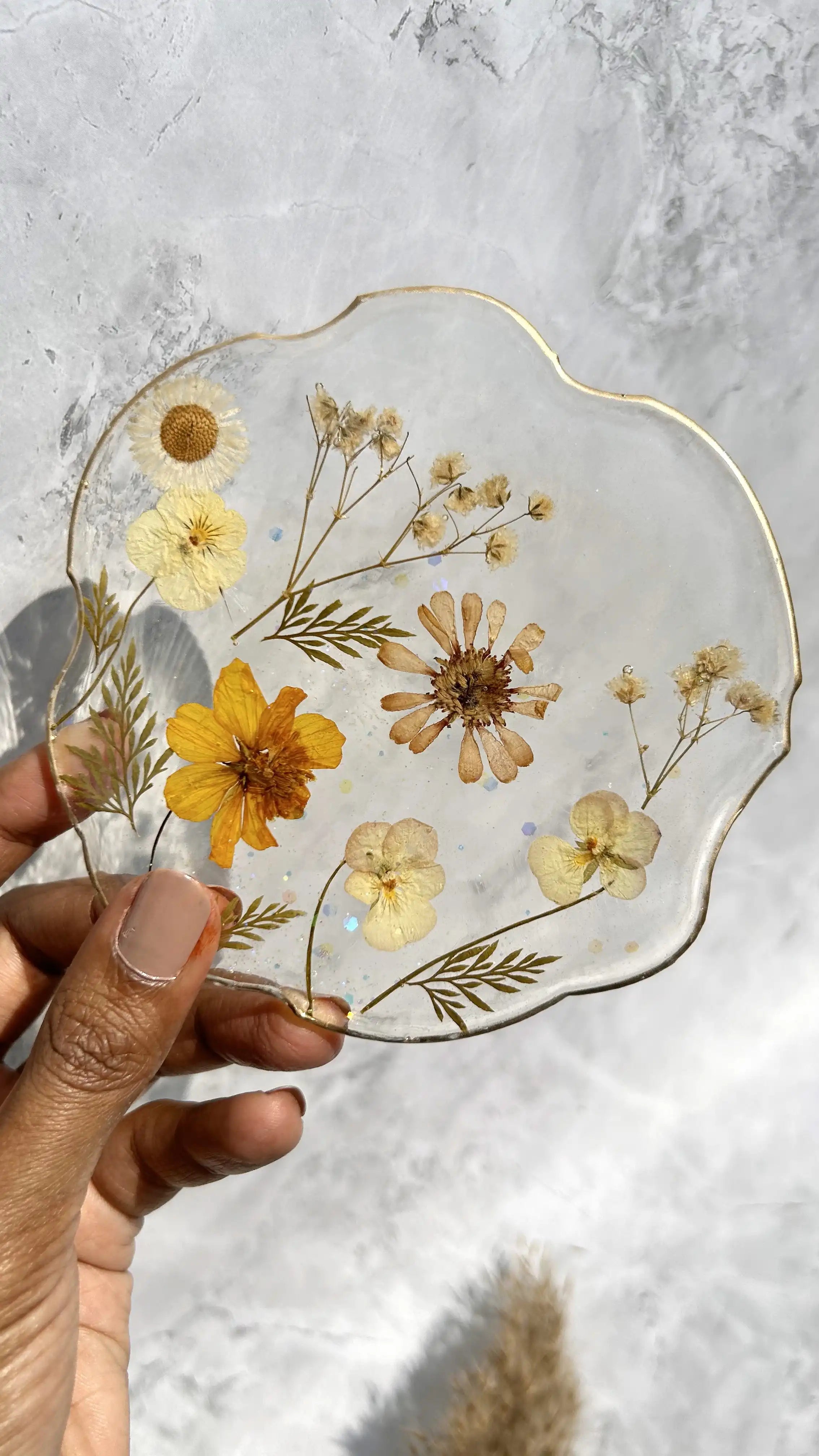 Blooming Harmony Coaster Set