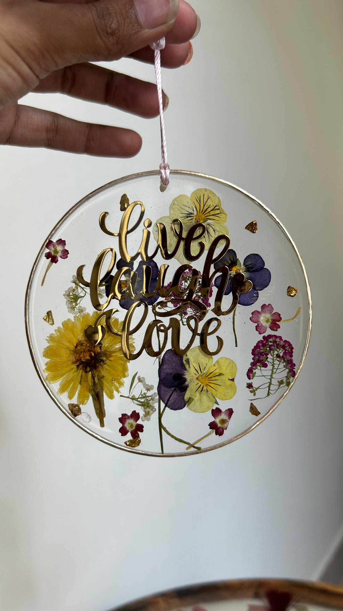 BloomDrop Car Hanging - Live Love Laugh