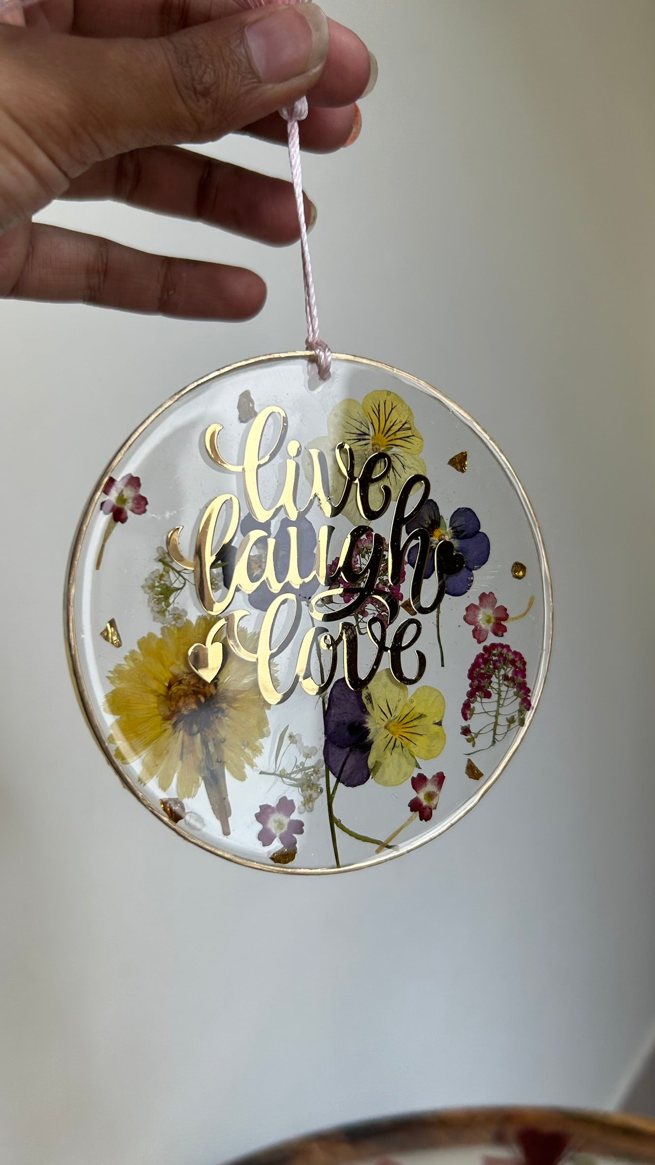 BloomDrop Car Hanging - Live Love Laugh